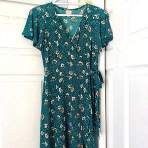 Kaileigh Faux Wrap Dress